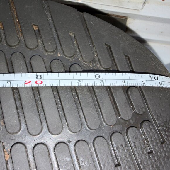 Vintage Rare Dr. Martens Drench Plaid Rubber Lace-Up Boot Women's Sz 9 GUC - Picture 8 of 9